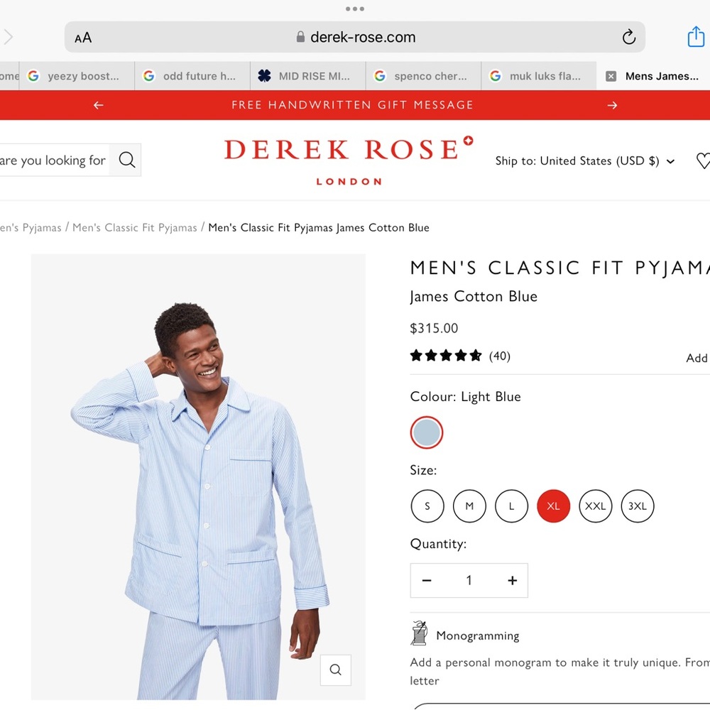 Never taken out of the bag Derrick Rose pajamas